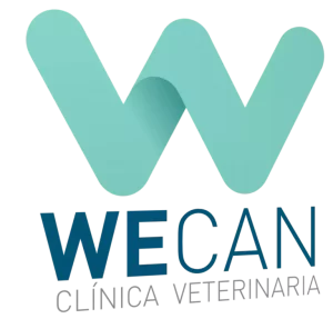 Logotipo de clínica veterinaria wecan